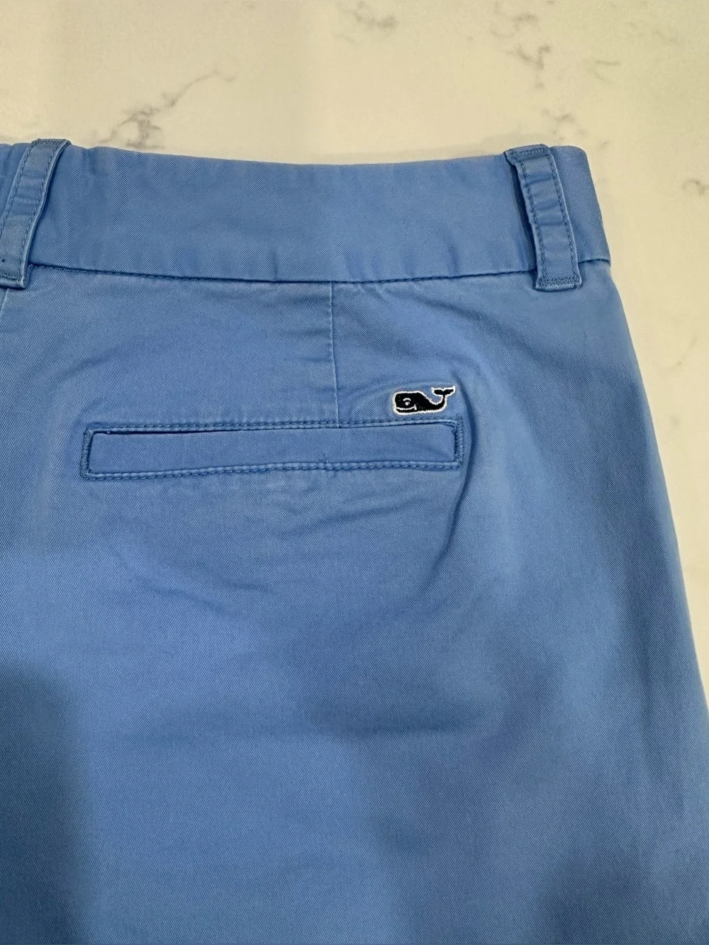 Vineyard Vines Women’s Light Blue Cotton Blend Shorts